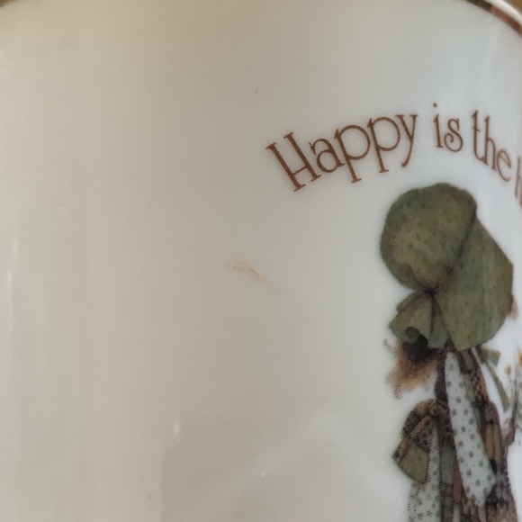 Vintage Porcelain Holly Hobbie mug, 1979 - Picture 6 of 7